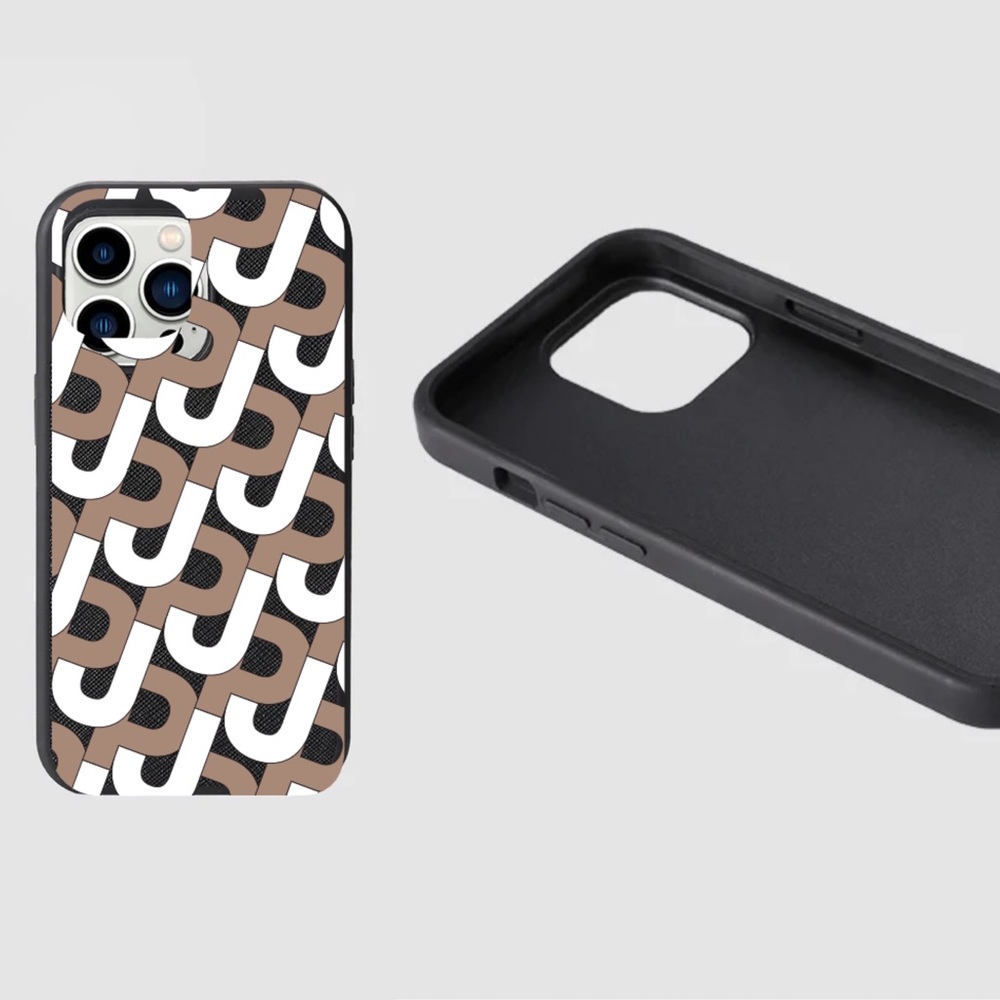 The Daily Edited “KM/MK” Logomania iPhone 12/12 Pro Case